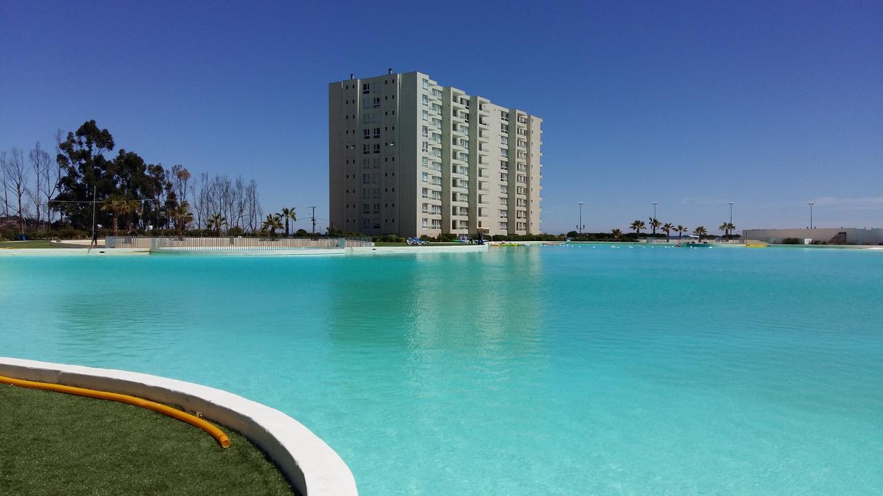 Papudo Laguna Vista Al Mar Y Piscina Exteriör bild